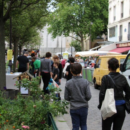 Espace végétalisé rue de Bazeilles - Nouvelle Acropole Paris 5 - Espace Le Moulin